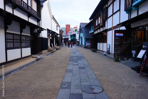 Dejima  Artificial Island in Nagasaki  Japan -                        