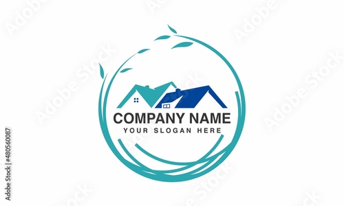 nesting house design logo