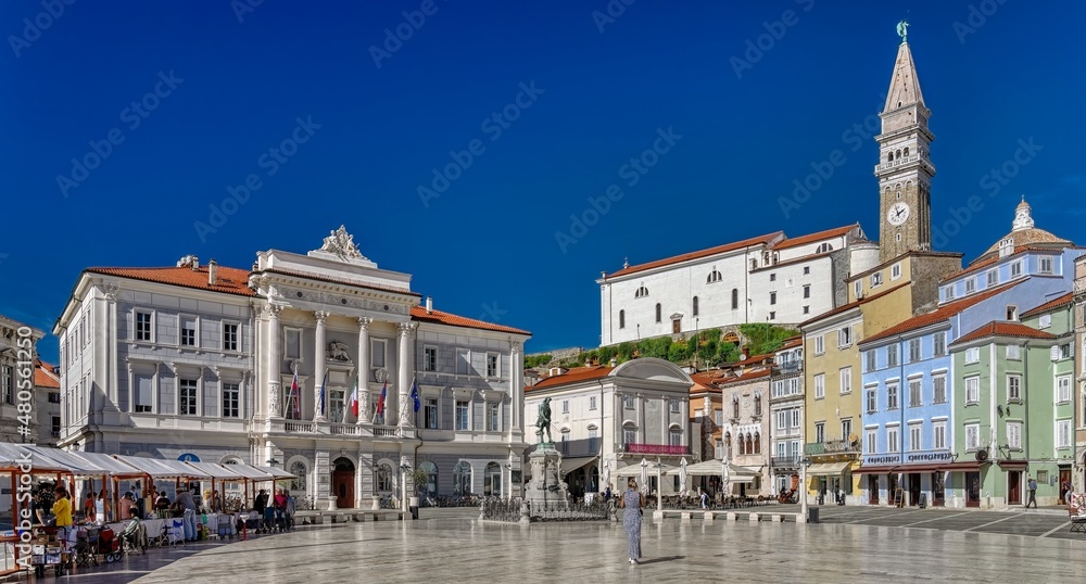 Fototapeta premium Downtown Piran