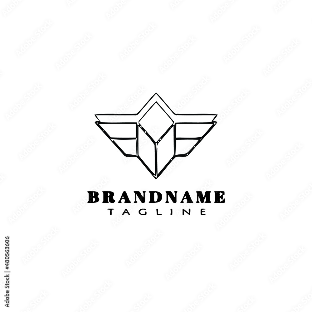 eagle symbol logo cartoon icon design template black isolated vector illustration eagle symbol logo cartoon icon design template black isolated vector illustration