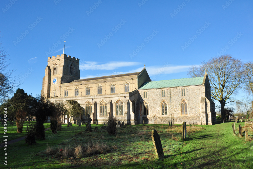 Fototapeta premium Holy Trinity Church, Balsham, Cambridgeshire