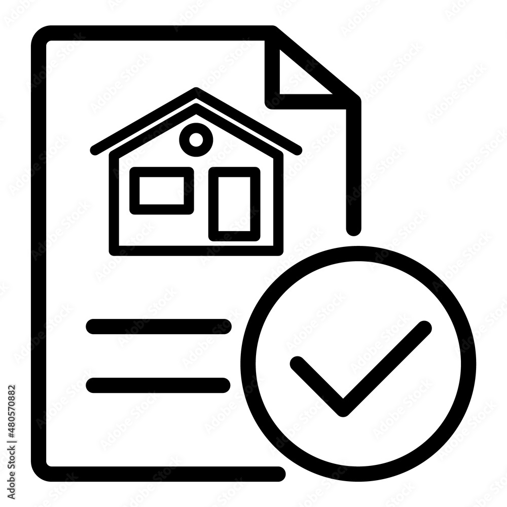 Obraz premium Document Flat Icon Isolated On White Background