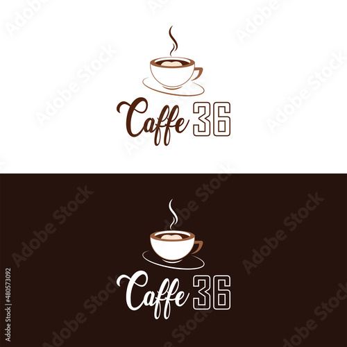 Caffe 36 coffee shop logo