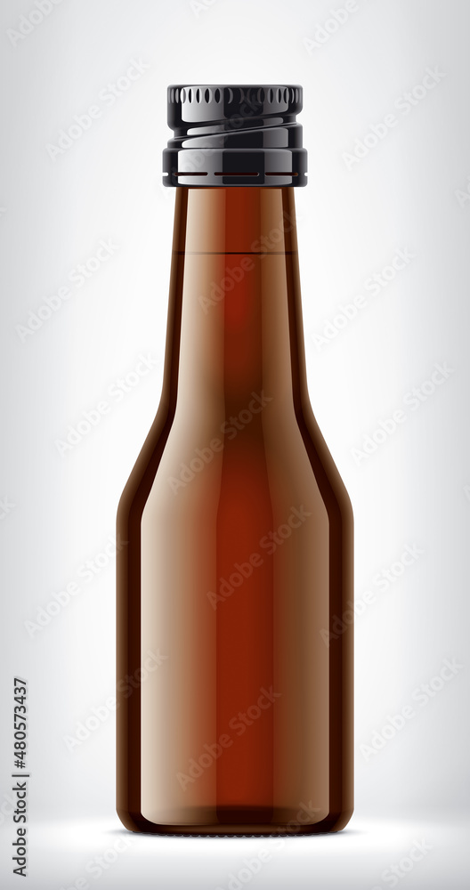 Color Glass Bottle on background. Color Glass Bottle on background.