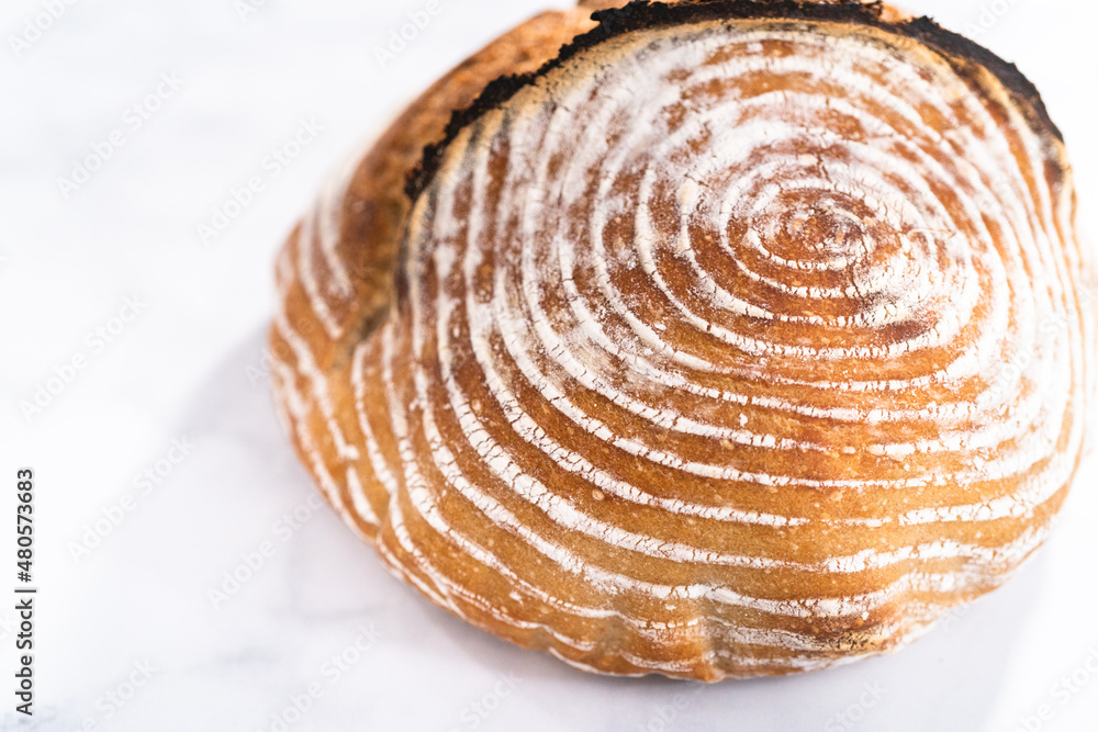 Fototapeta premium Wheat Sourdough Bread