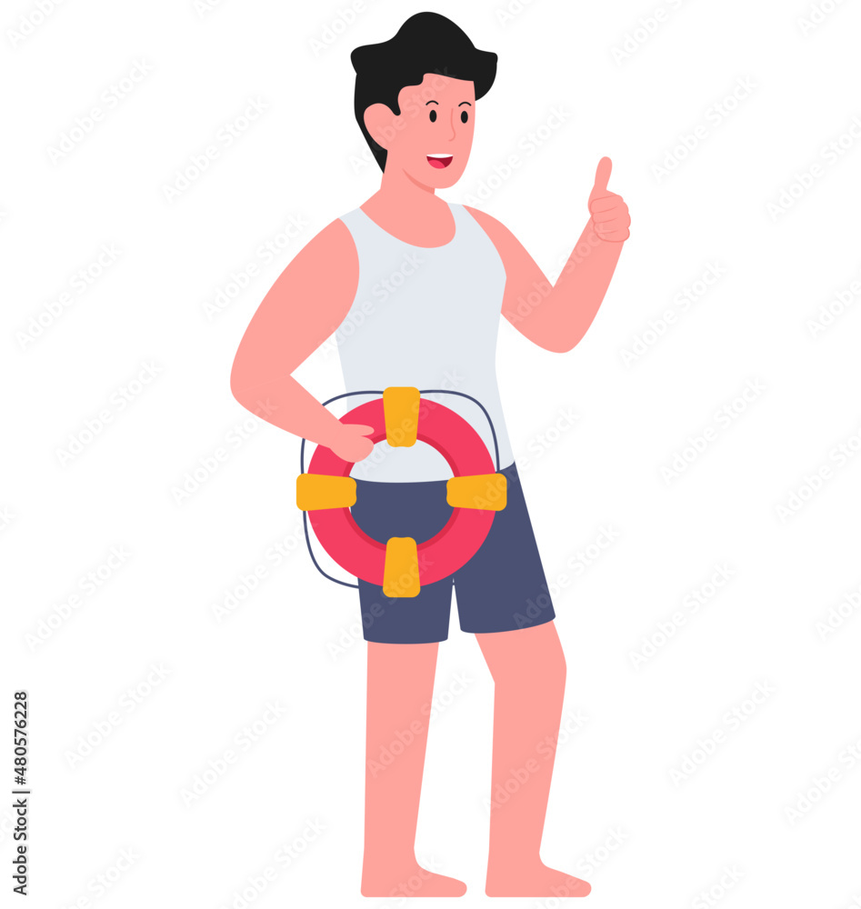 Trendy design icon of swim trainer Trendy design icon of swim trainer