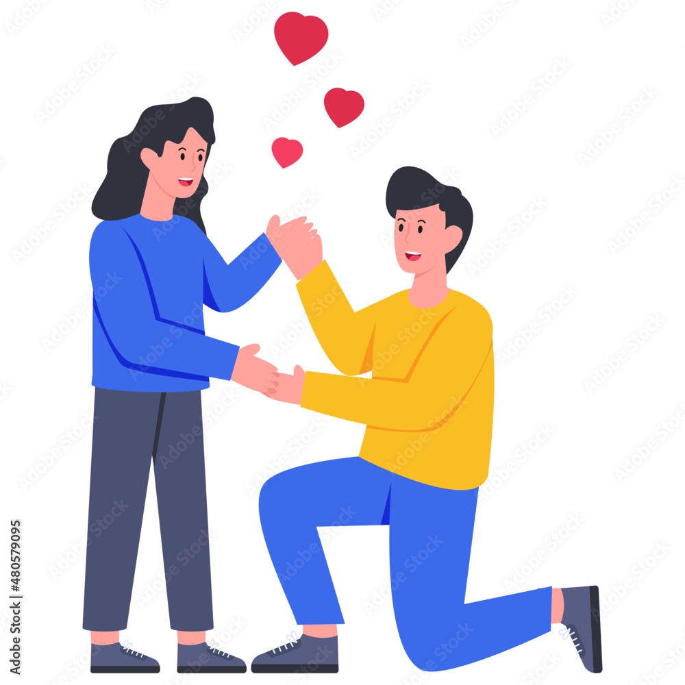 Romantic couple celebrating valentine day Romantic couple celebrating valentine day