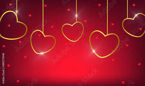 happy valentines day pattern illustration background february party wallpaper banner template flyer poster event label backdrop modern vector design sale holiday love heart wedding icon romance space