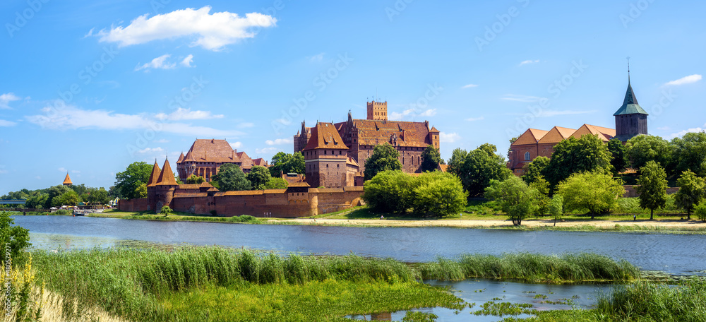 Fototapeta premium The Castle of the Teutonic Order in Malbork, Poland