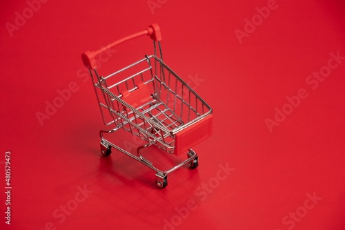 Trolley supermarket shopping online sale. store