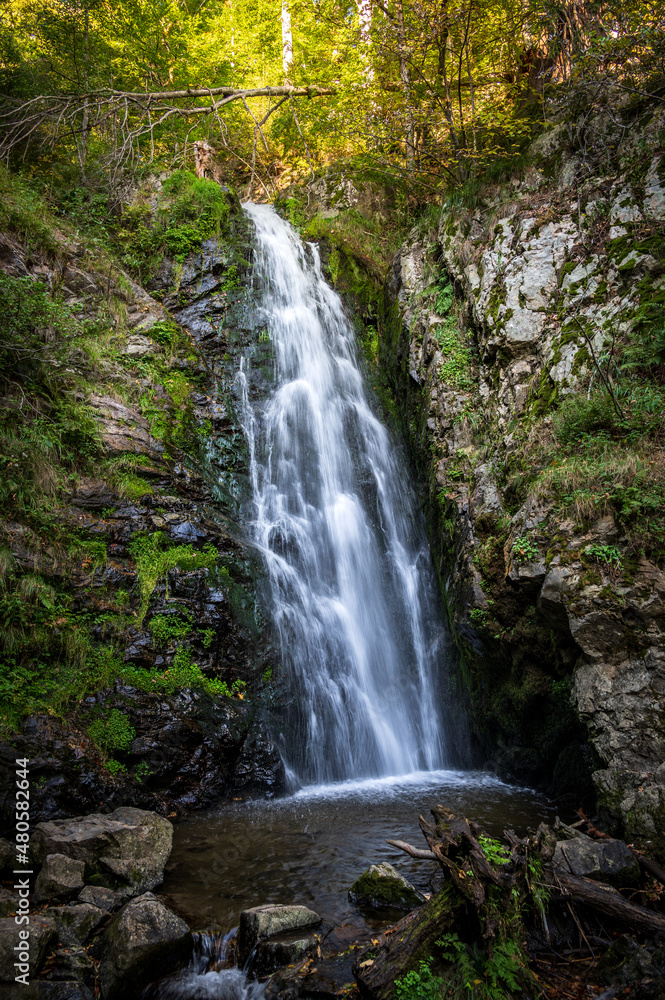 Waterfall in the black forest in southern Germany