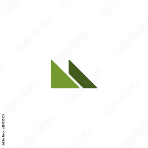 Free Download letter N logo, simple elegant abstract - GFXLoad