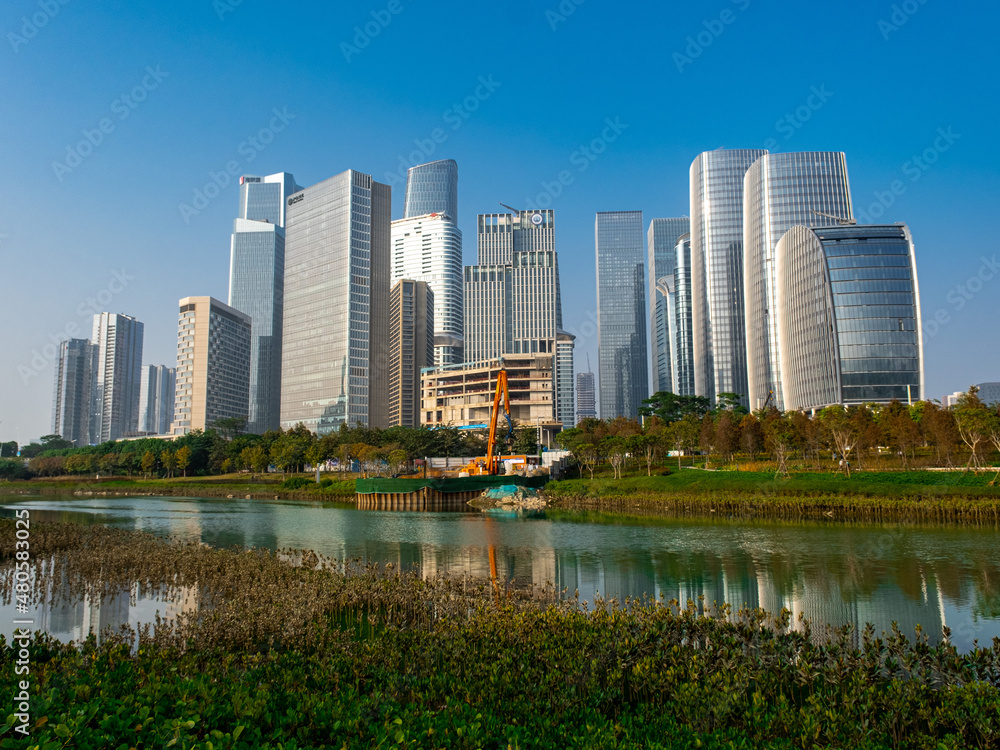 Shenzhen Bao'an Commercial Center Cityscape