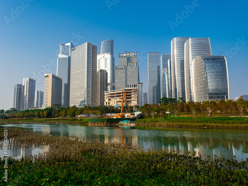 Shenzhen Bao'an Commercial Center Cityscape