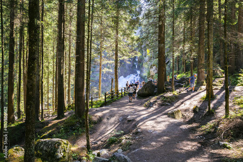 The San Francesco trail and the Riva waterfalls in South Tyrol