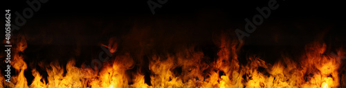 beautiful abstract backgrounds with flames and smoke.