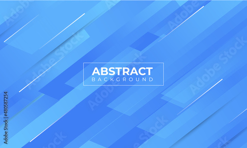 Blue abstract background geometric crossed line shapes illustration 