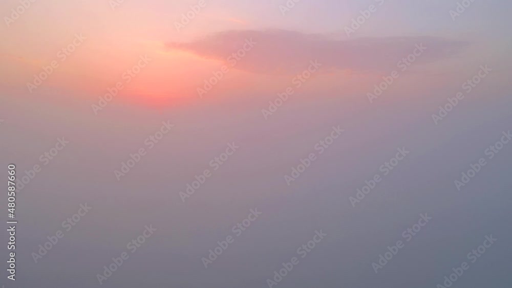 Bird's eye view of the fantastic ocean of clouds at sunrise. Filmed in 4k, Drone video. Bird's eye view of the fantastic ocean of clouds at sunrise. Filmed in 4k, Drone video.