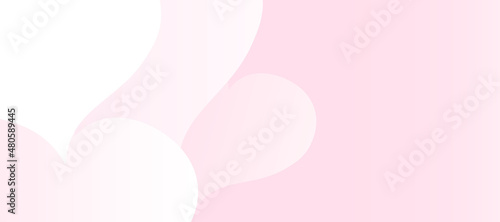 Vector illustration of abstract heart background design for Valentine’s Day, greeting card, invitation card for the wedding © Manovector