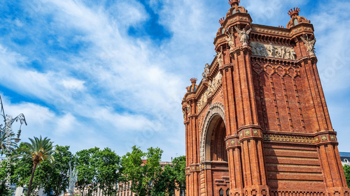 The Arc de Triomf in Barcelona, Spain photo