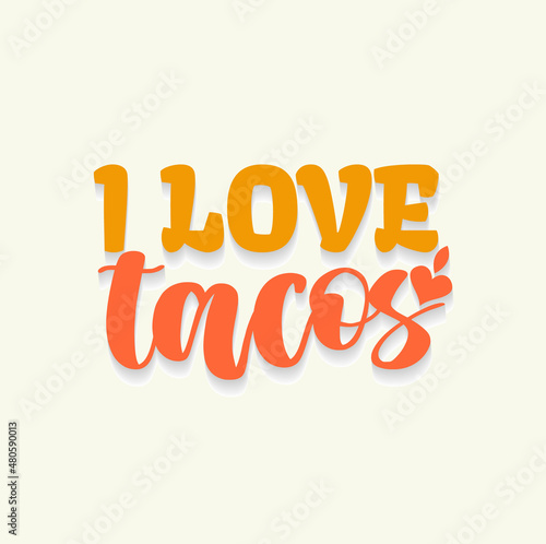 Taco lettering with vector illustration Cinco de mayo funny hand-drawn typography Set of taco lettering with vector illustration cinco de mayo funny hand drawn typography	
