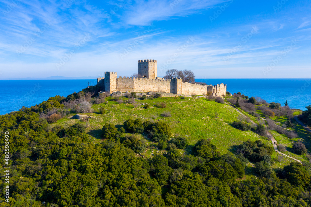 Castle of Platamonas, an important touristic attraction of central Macedonia, Greece. Castle of Platamonas, an important touristic attraction of central Macedonia, Greece.
