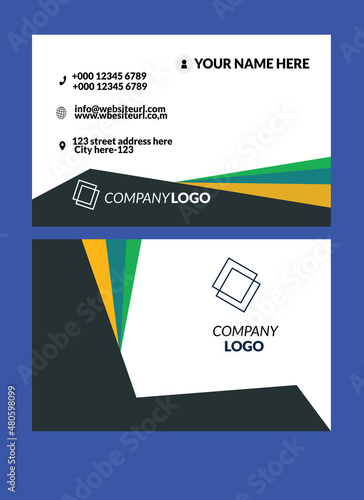 visiting card design