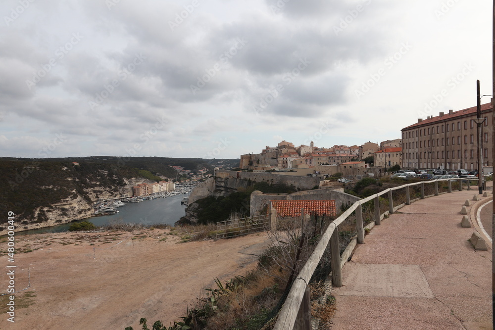 City of Bonifacio in Corsica