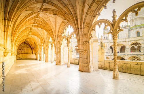 Mosteiro dos Jeronimos in Lisbon  Portugal