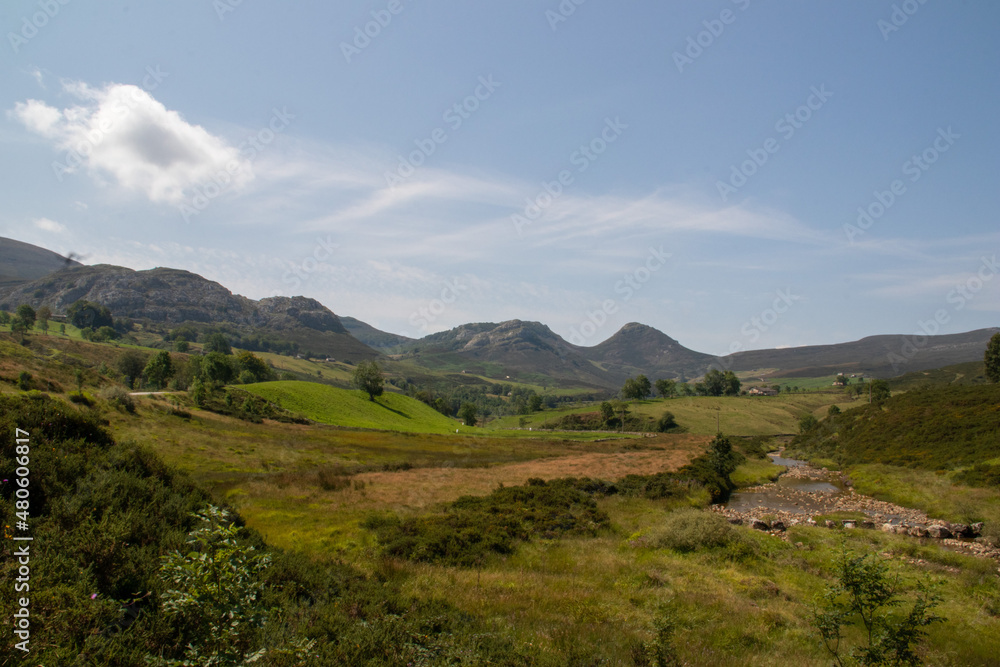 Obraz premium Viewpoint of the Espinosa Mountains