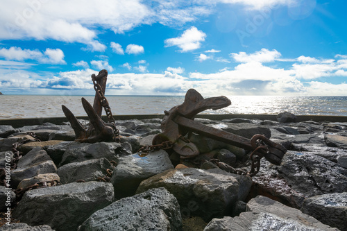 Povoação, Azores - July 25, 2021
Propeller on display by the sea