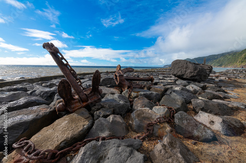 Povoação, Azores - July 25, 2021
Propeller on display by the sea