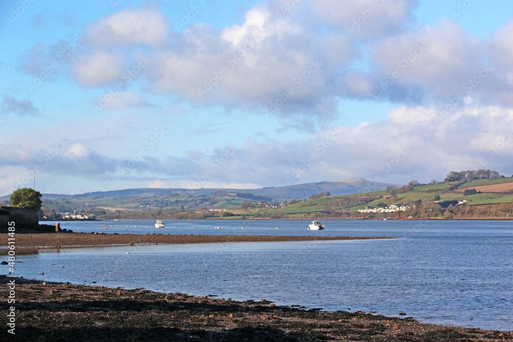 River Teign at low tide	