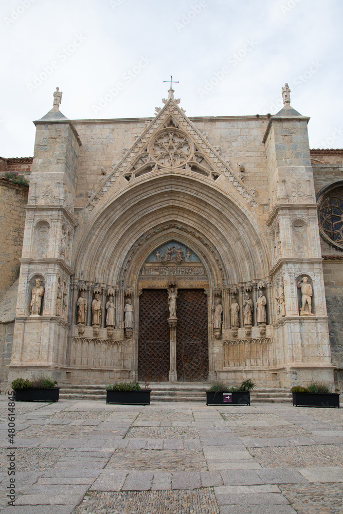 Main Facade of St Mary Church, Morella