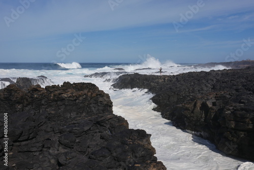 Tobendes Meer bei Las Palmas de Gran Canaria