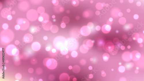 pink bokeh background