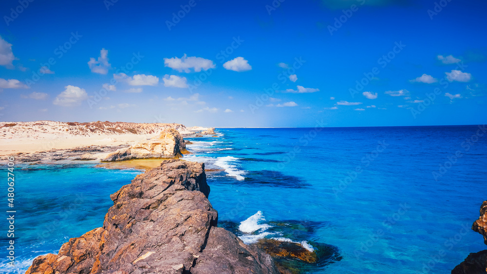 coast of the sea Egypt