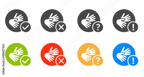 Situation Indicator Sign Language Deaf