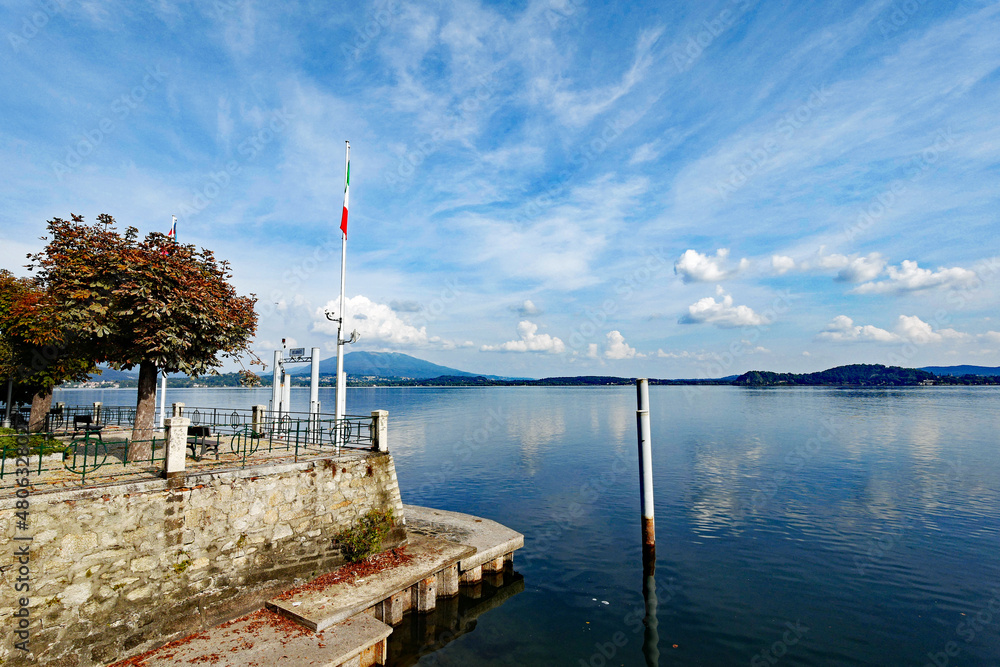 Lago Maggiore Bootsanleger in Belgirate