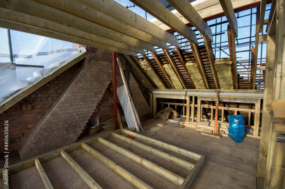 Europe, UK, England, London, loft conversion