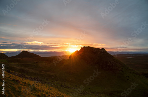 The Quiraing at sunrise