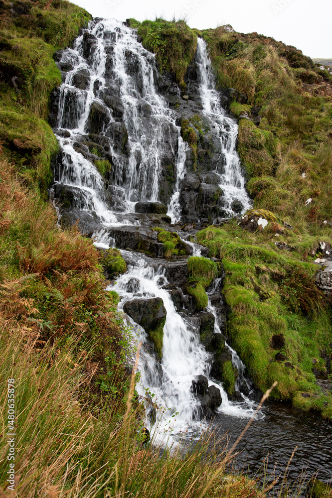 The Brides Veil Waterfall, Scotland highland