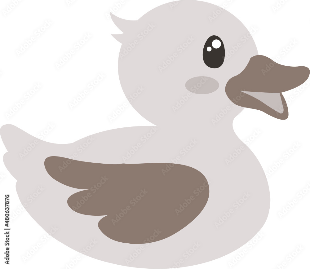 Fototapeta premium Grey Duckling