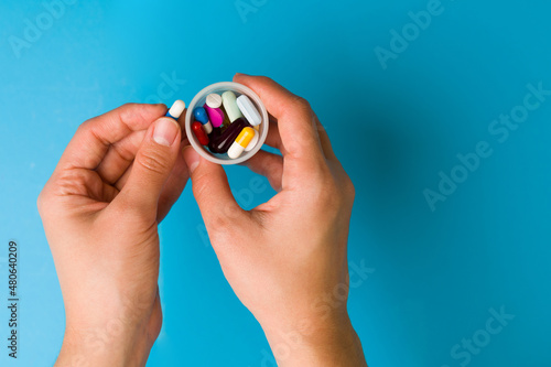 Wallpaper Mural Taking vitamins and supplements Torontodigital.ca