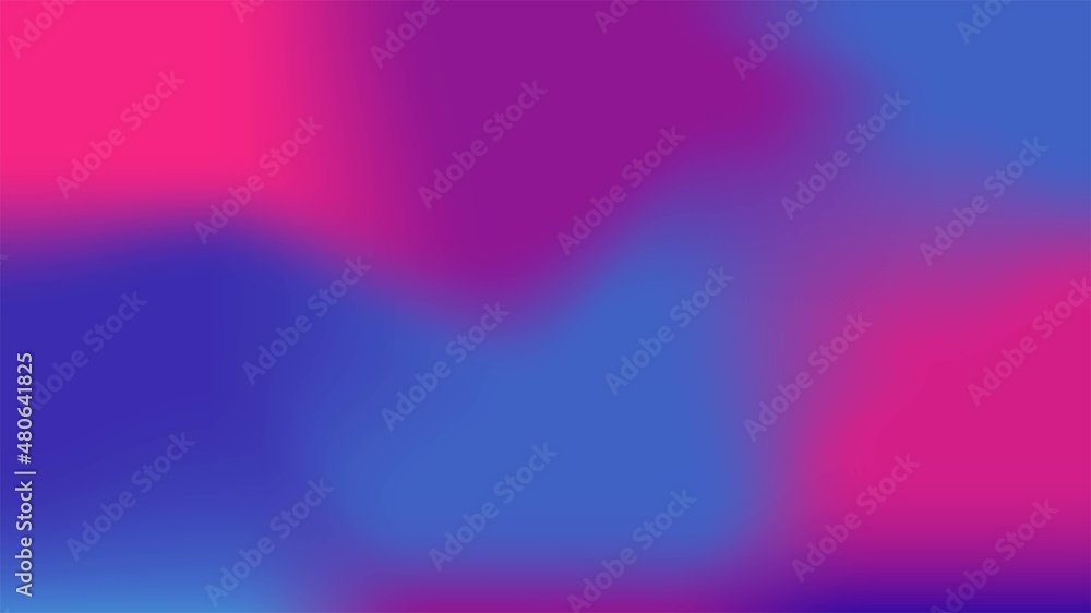 Gredient blue and red abstract background. Vector abstract colorful background blurred gradient.