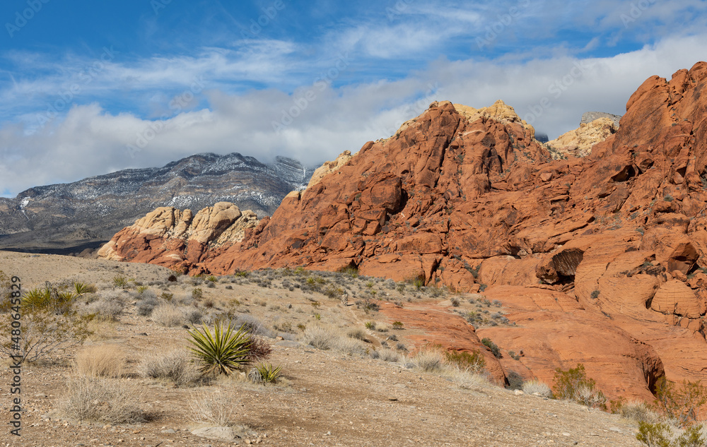 Clouds over Red Rock Canyon