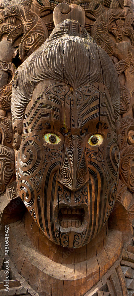 New Zealand Maori Head New Zealand Maori Head
