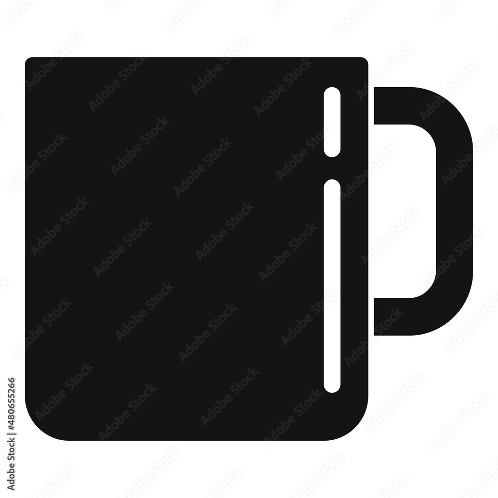 Chocolate mug icon simple vector. Coffee mug Chocolate mug icon simple vector. Coffee mug