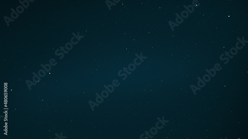 Abstract Particles Star Field In the Galaxy Space Background