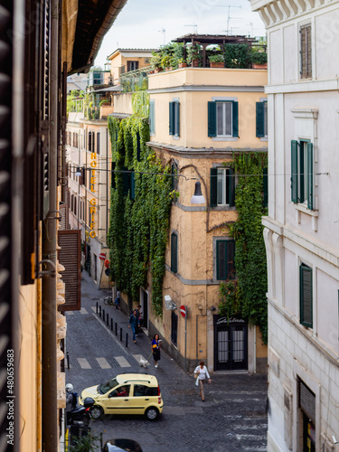 Photography Italian Neighborhood on Rome Afternoon